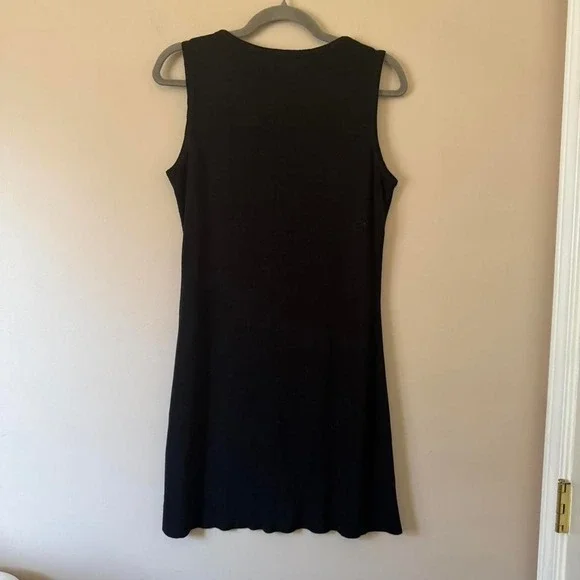 90s mini knit dress black - Picture 5 of 5
